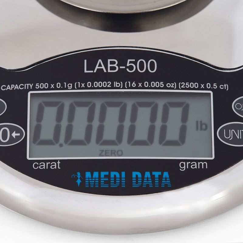 Torrey Lab-500 Medidata Báscula Gramera Plato Acero Inoxidable 500 Gr. –  INMEZA