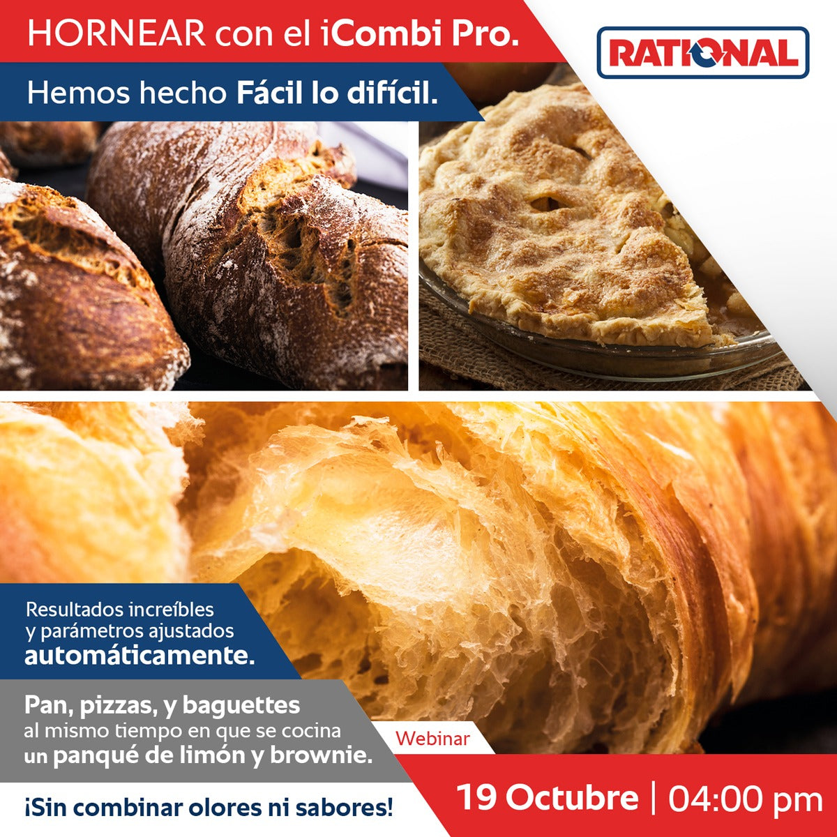 Rational Hornear con el iCombi Pro - Webinar