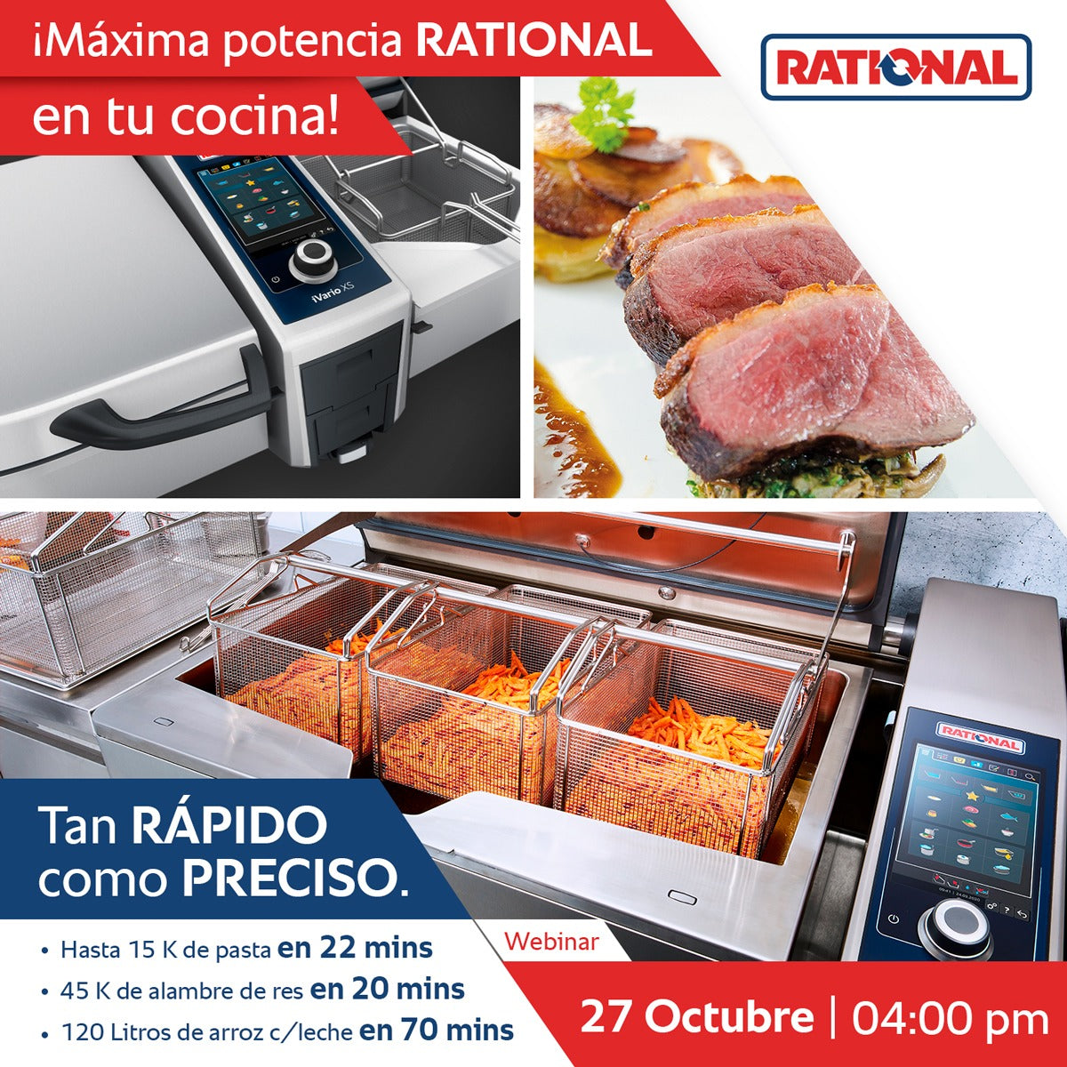 Rational Máxima Potencia en tu Cocina - Webinar