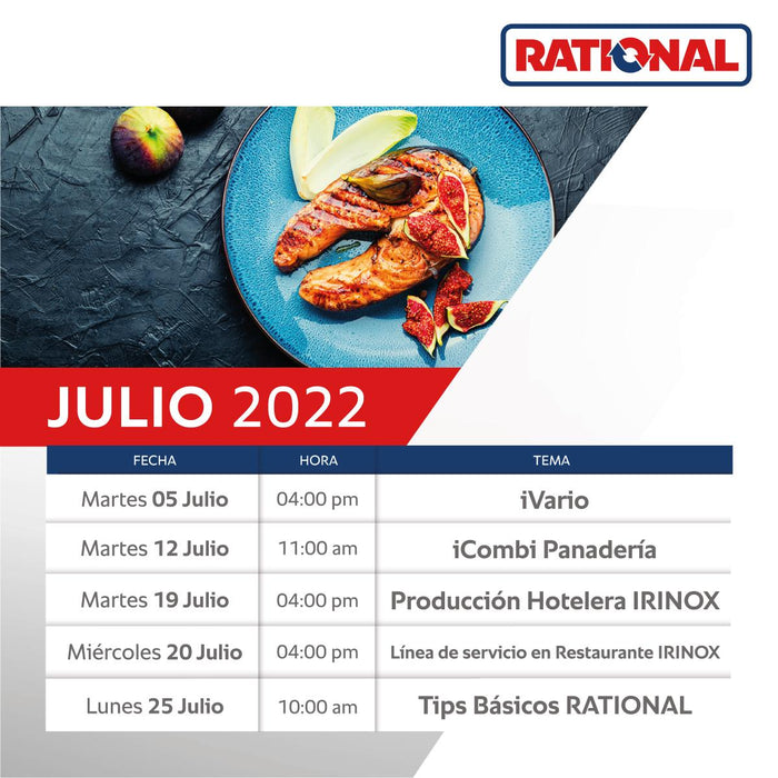 Calendario de Julio
