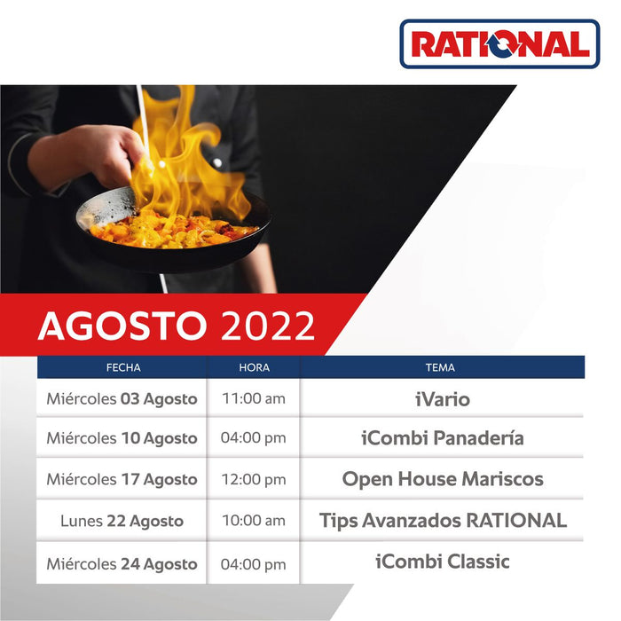 Calendario de Agosto