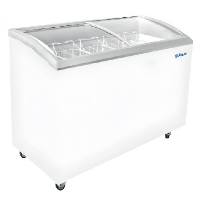 Congelador Horizontal Tapa Cristal Curvo 382L Polar CH-520CR