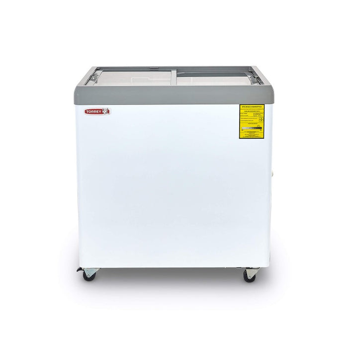 Congelador Horizontal Tapa Cristal Plano 165L Torrey CHC-80PR