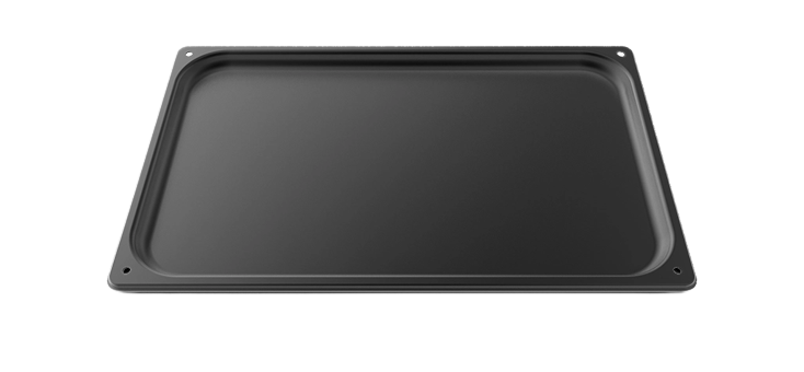 BLACK.20 Bandeja en Acero Inoxidable Antiadherente GN 1/1, GN 2/1 UNOX TG905