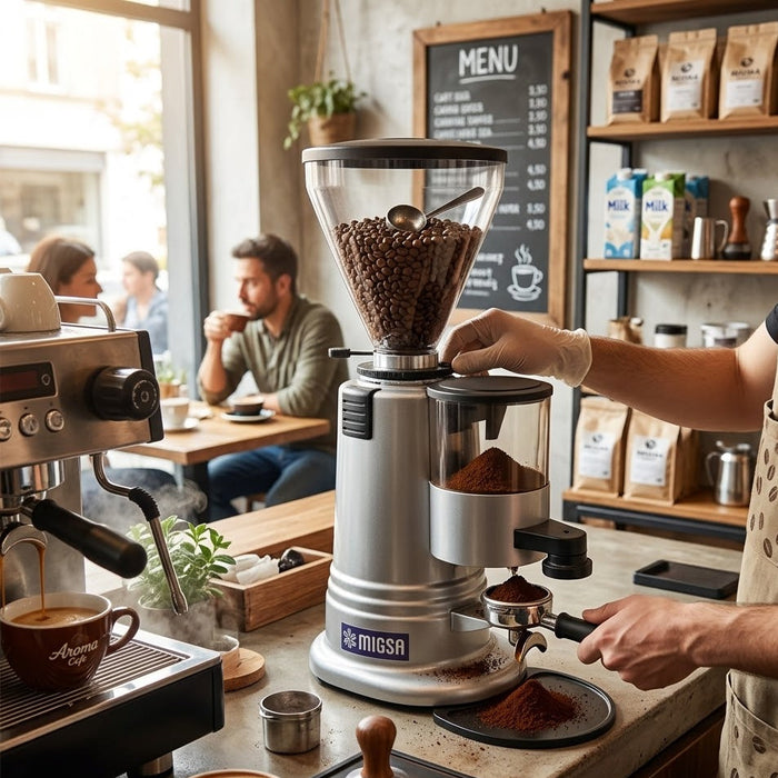 Molino De Café Con Tolva De 1.5 Kg Migsa CG-300