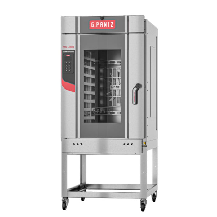Horno Turbo A Gas Acero Inox 10 Charolas G.Paniz FTG3000