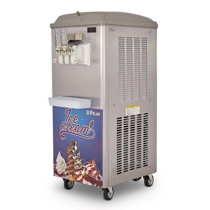 Maquina de Helado Suave 14 a 16L/hr Polar MN-16