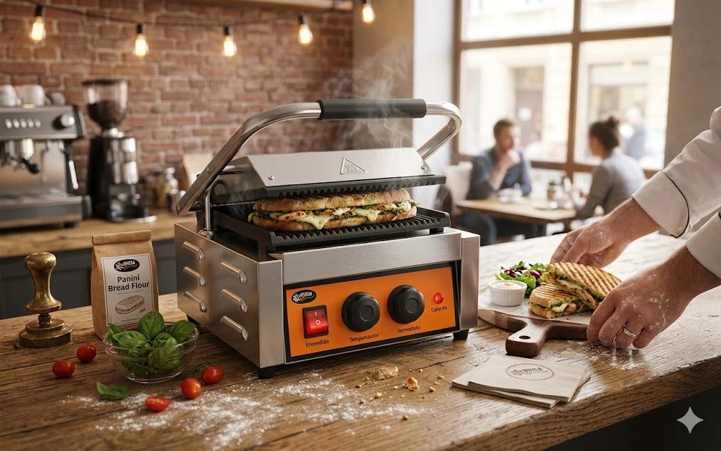 Plancha Grill Essential Sencilla 30x41.5cm 120V Migsa PPME-1