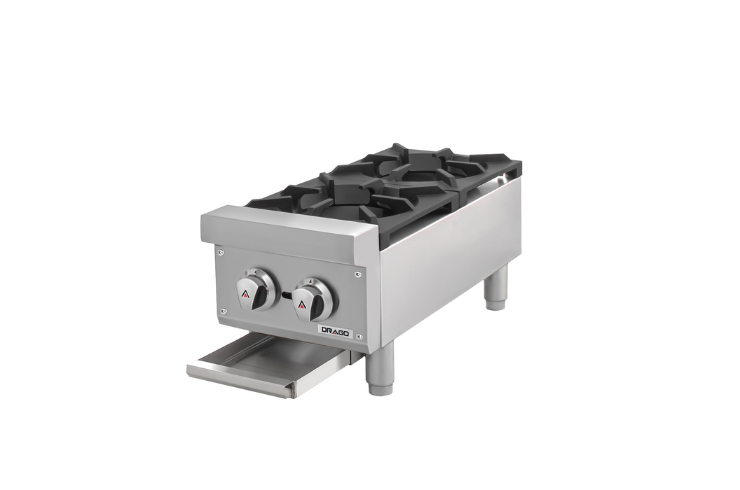 Parrilla 2 Quemadores Vertical Drago CG-20