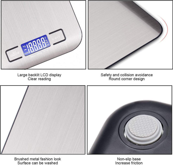 Bascula De Uso Domestico 5Kg Rhino BAREC-5X