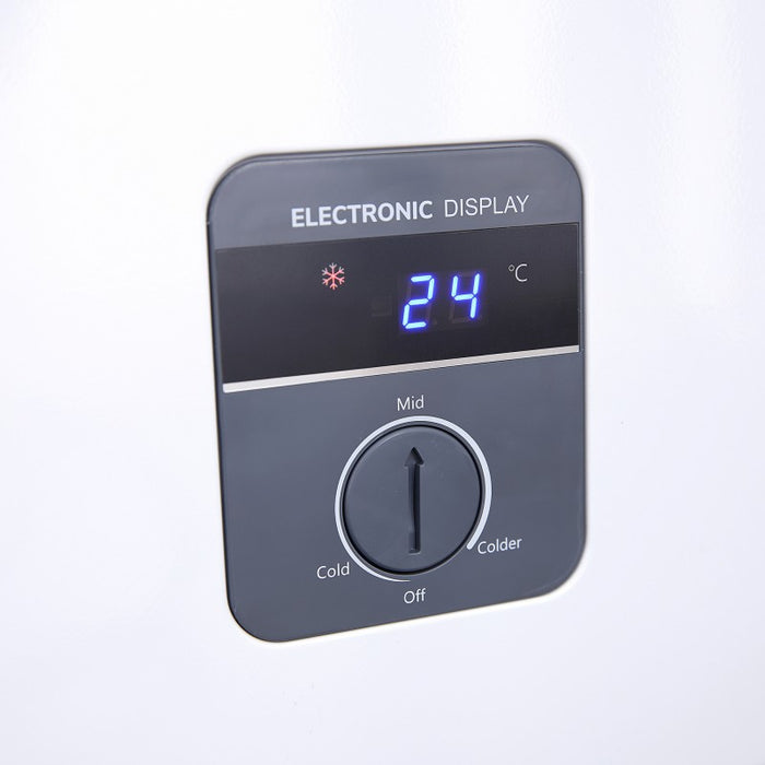 Congelador Horizontal Tapa Cristal Recto 225L Polar CH-300PR