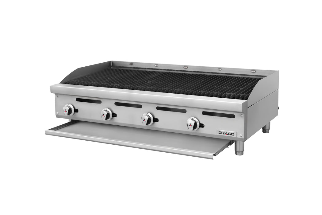 DRAGO AG-4R Asador Radiante Acero Inoxidable