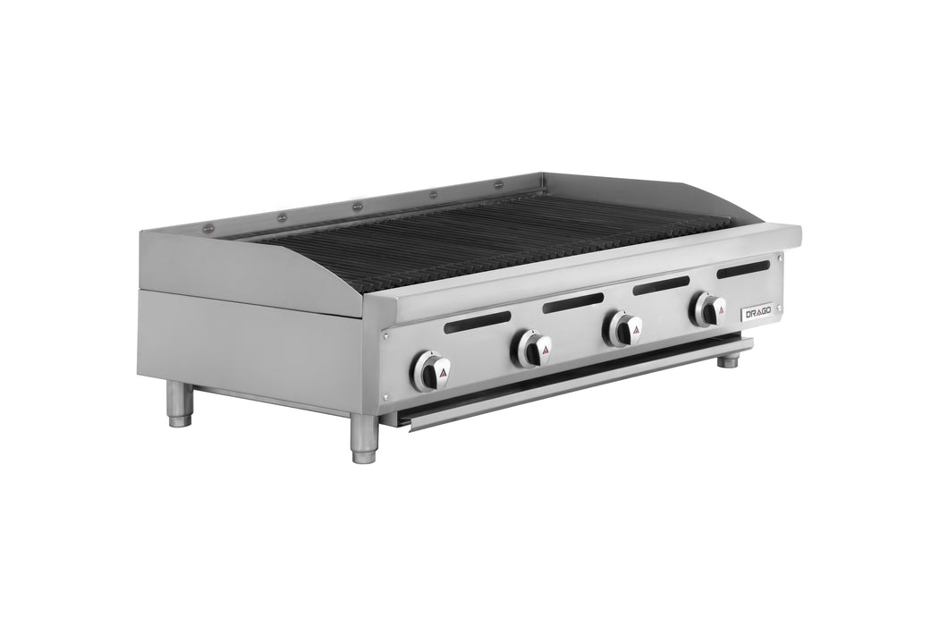 DRAGO AG-4R Asador Radiante Acero Inoxidable