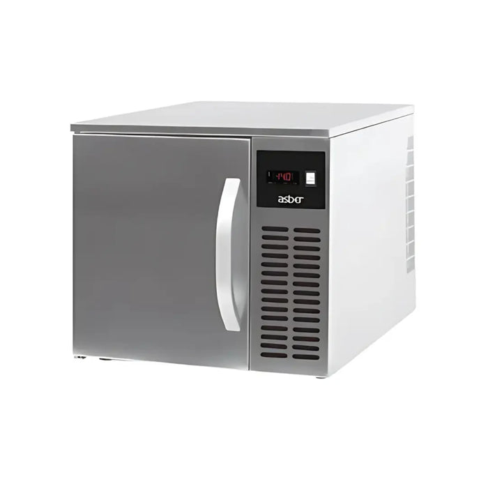 Abatidor Temperatura 3 Guías Refrigeración 15 kg/ciclo Congelación 6 Kg/ciclo Asber BBC-03