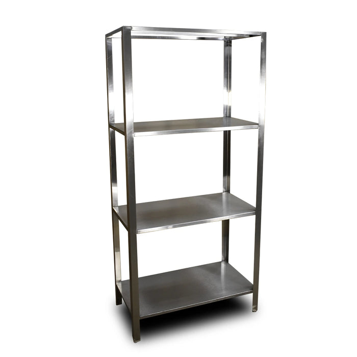 Anaquel Inoxidable 4 Charolas Sólidas INMEZA FACTORY ASI4