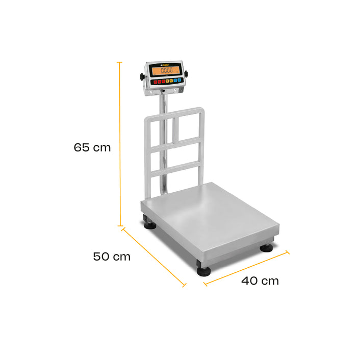 Báscula de Plataforma a Prueba de Agua 200 Kg con Indicador Rhino BAPAG-200-IND