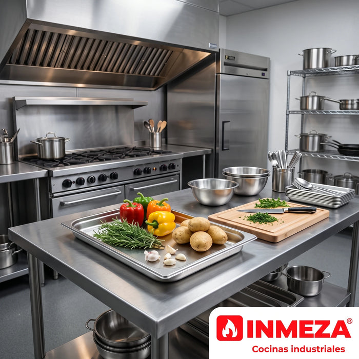 Bandeja en Acero Inoxidable GN 1/1, GN 2/1 STEEL20 Unox TG805