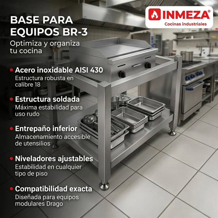 Base para Equipos Drago INMEZA FACTORY BR-3