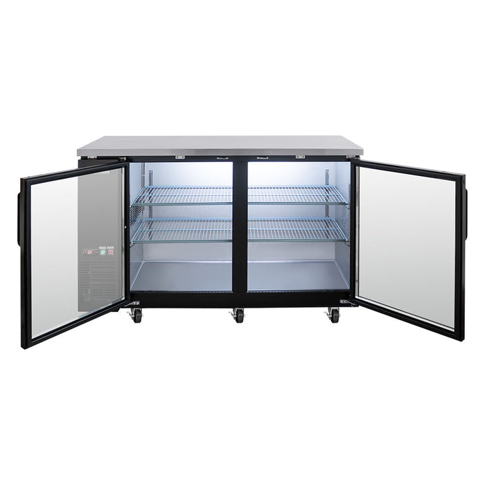 Refrigerador Contrabarra 2 puertas 15 Pies Icehaus CBR-2PC-SS-01