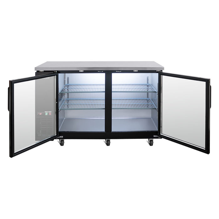 Refrigerador Contrabarra 2 puertas 11 Pies Icehaus CBR-2PC-SS-02
