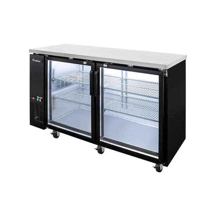 Refrigerador Contrabarra 2 puertas 11 Pies Icehaus CBR-2PC-SS-02