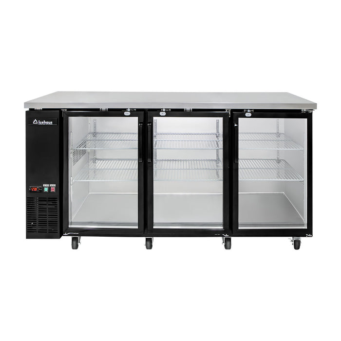 Refrigerador Contrabarra 3 Puertas 19 Pies Icehaus CBR-3PC-SS-01