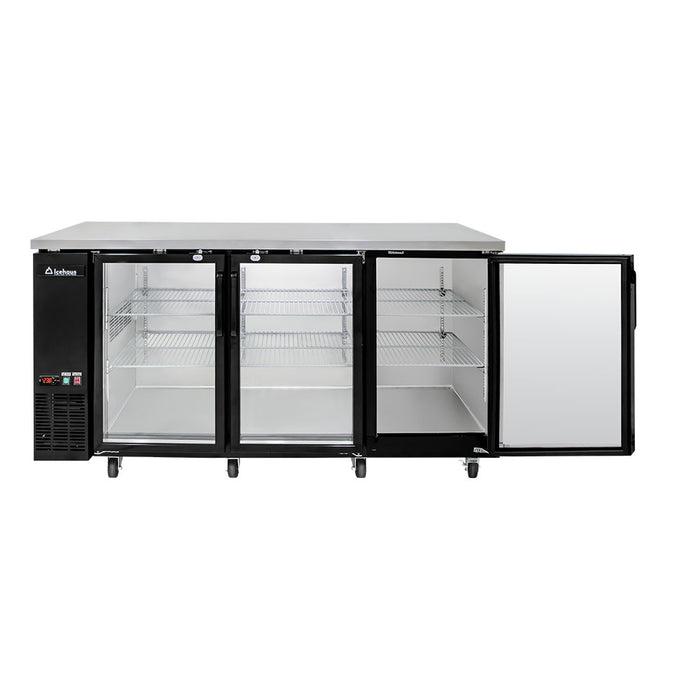 Refrigerador Contrabarra 3 Puertas 19 Pies Icehaus CBR-3PC-SS-01