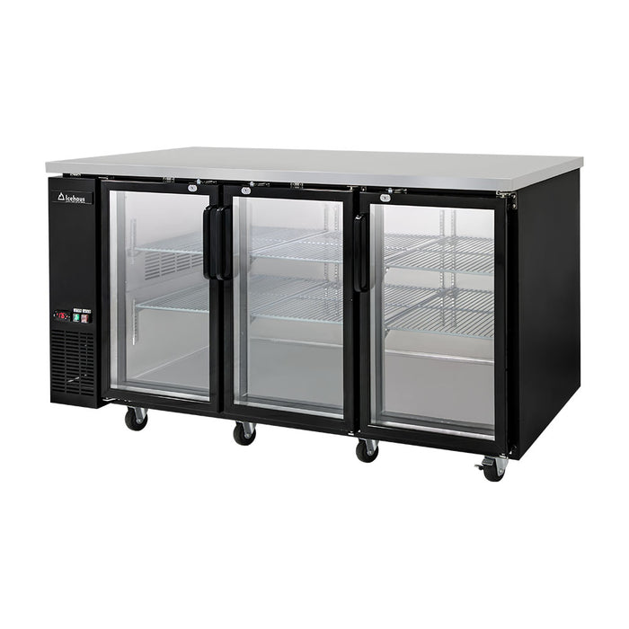 Refrigerador Contrabarra 3 Puertas 19 Pies Icehaus CBR-3PC-SS-01