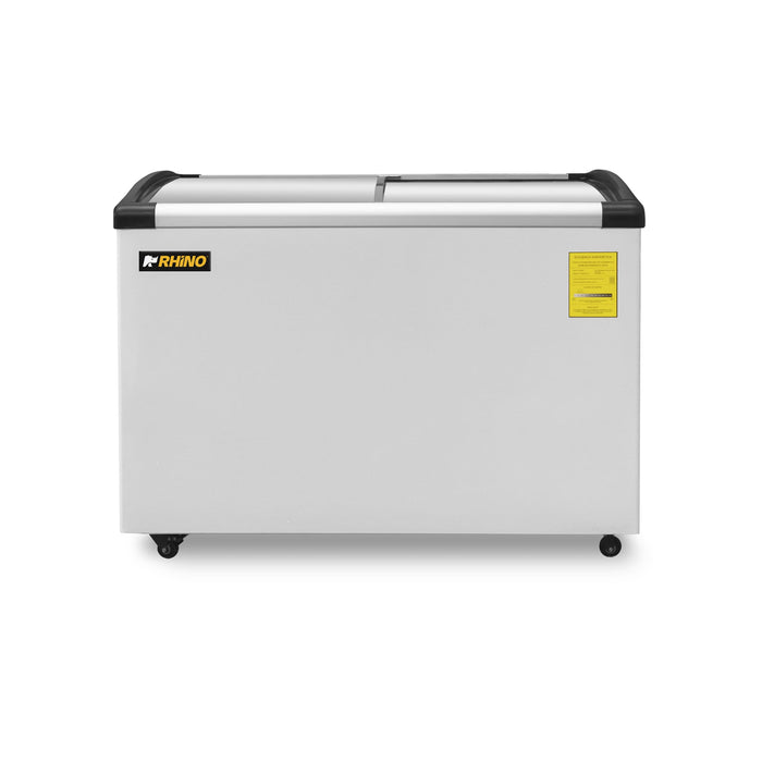 Congelador Horizontal Tapa de Cristal Curvo 7 Pies Rhino CONGECRI-7C