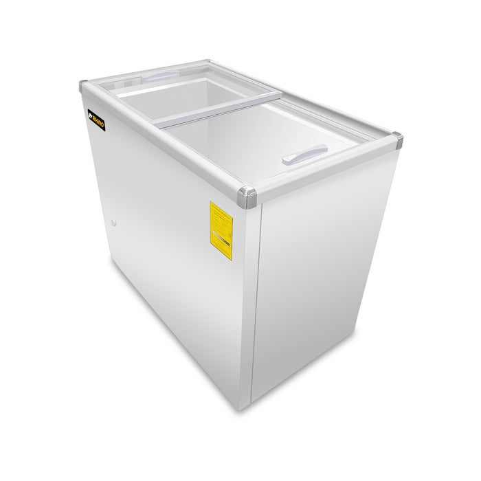 Congelador Tapa de Cristal Plano 7 Pies Rhino CONGECRI-7P