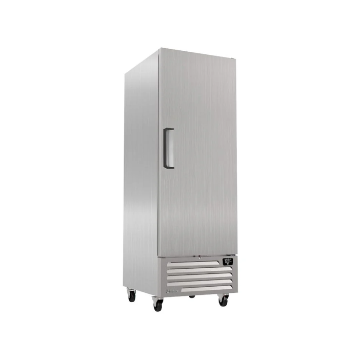 Congelador Vertical 1 Puertas Acero Inox Luz Led  23.4Pies (1028549) Imbera RIB23F-1