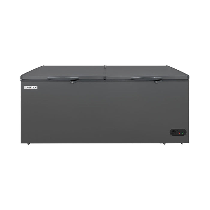 Congelador y Refrigerador Gris 24 Pies Drago CTC-24 G