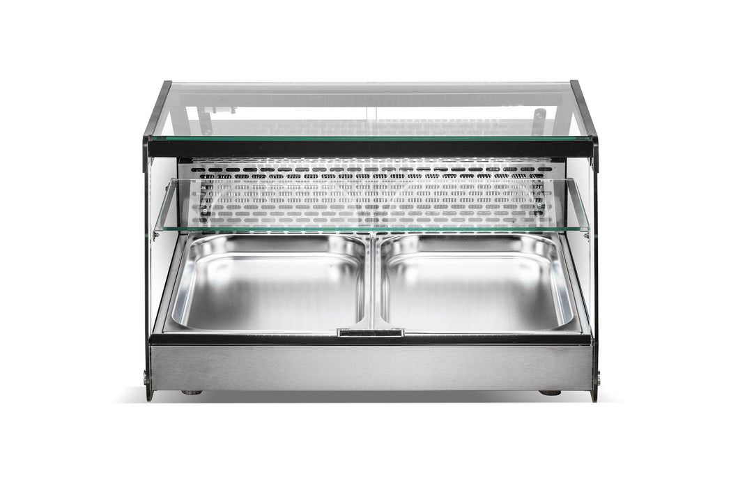 Vitrina Refrigerada Sobre Mostrador Con Cristal Recto 112 L 180W 110V Migsa CW-128