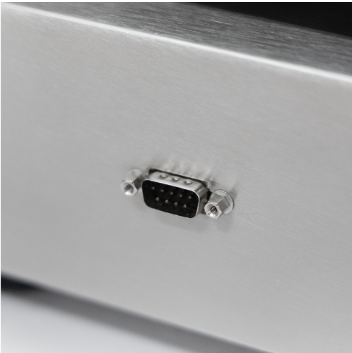 Bascula Digital con Impresión de Tickets, Función de Caja Registradora, Acero Inox 40kg Torrey PCR40-TK