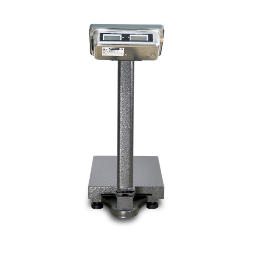 Báscula de Recibo, con Plato Anti-derrapante, Doble Pantalla, Batería Recargable 100 kg Torrey DFABRPP1003