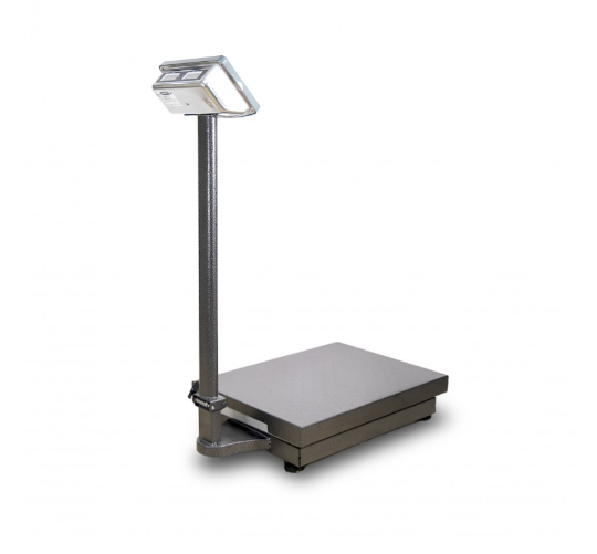 Báscula de Recibo, con Plato Anti-derrapante, Doble Pantalla, Batería Recargable 500 kg Torrey DFABRPP5005