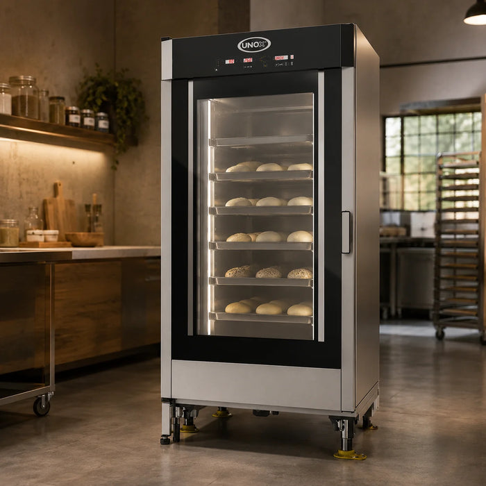 Fermentadora con control digital integrado, 16 Bandejas 60x40 cm LIEVOX Unox XEBPL-16EU-D
