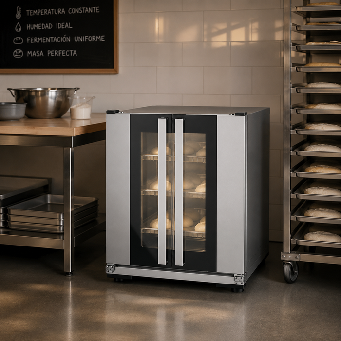Fermentadora Con Generador de Vapor, 8 Bandejas 46x33 cm LIEVOX Unox XEKPT-08HS-B