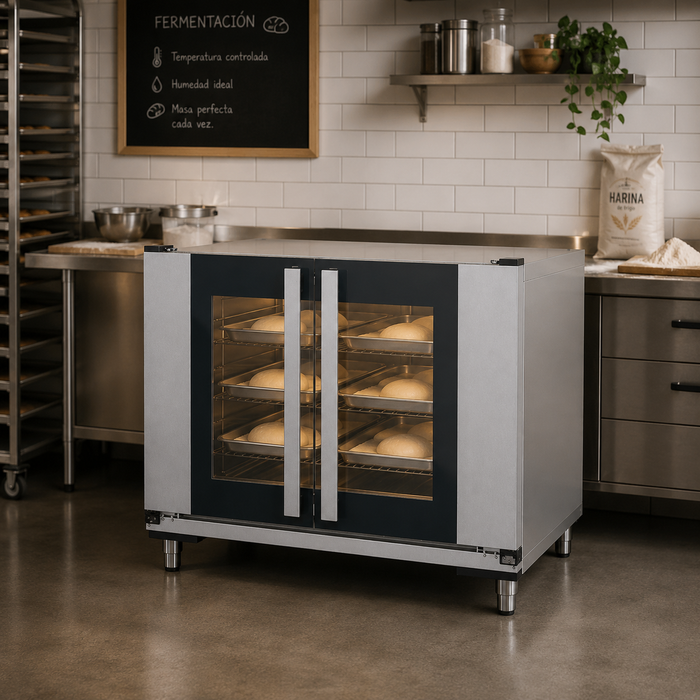 Fermentadora con Generador de Vapor 8 Bandejas 66x46 cm LIEVOX Unox XAKPT-08FS-B