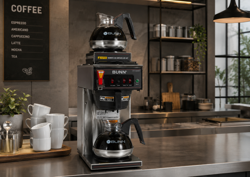 Cafetera Automática Jarra Plástica 1.9L CWTF15-3 BUNN 12950.0213
