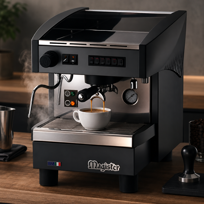 Cafetera Automática Electrónica Compacta 1 Grupo Linea Stilo 1,200W 127V Magister STILO ES60