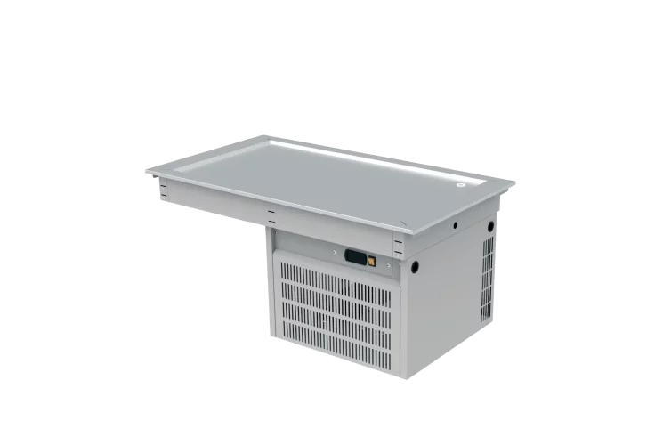 Placa Refrigerada 3 Insertos GN-1/1 115 V Asber DRFP-311-CU HC