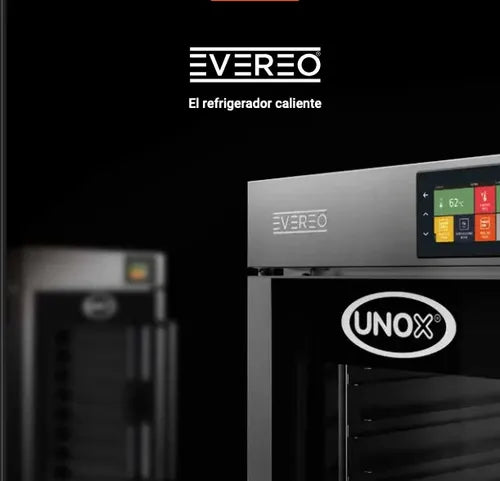 Conservador de Comida Eléctrico a Temperatura 10 Bandejas GN 1/1 (entrada horizontal) EVEREO Unox XEEC-1011-EPRS