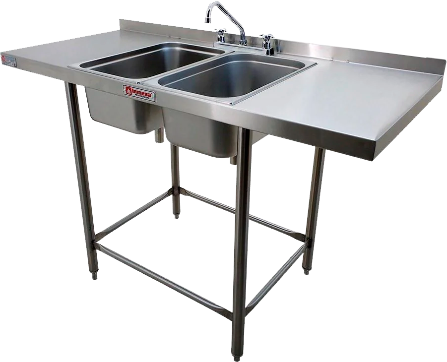 Fregadero Doble Tarja ECO Acero Inoxidable INMEZA FACTORY EEFR1