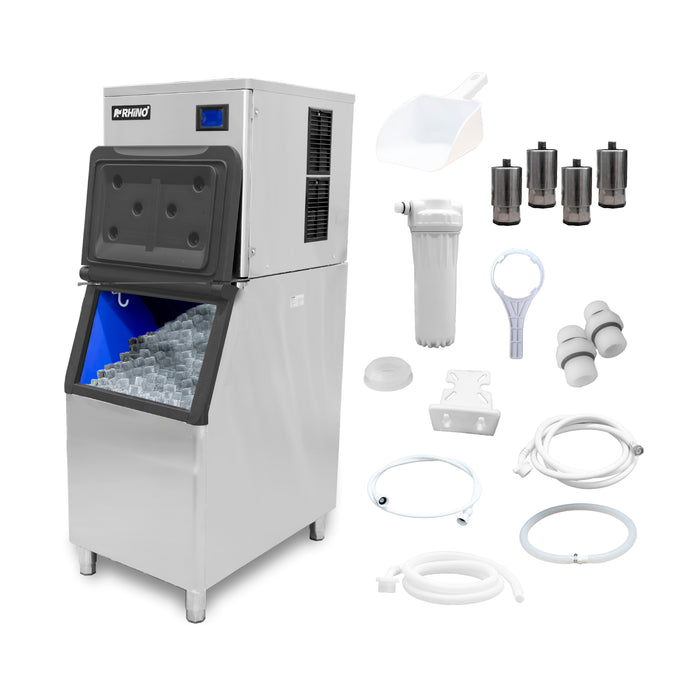 Fábrica De Hielo 160Kg/24Hr 780W 115V Rhino FAHIEL-160