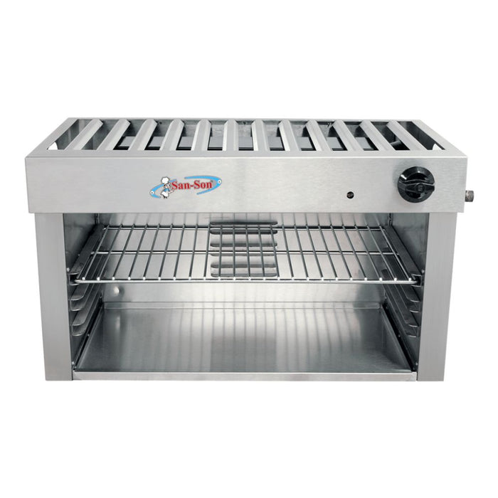 Salamandra a Gas 2 Quemadores Tipo Infrarrojos, Palanca 5 Posiciones San-Son ZAL-75