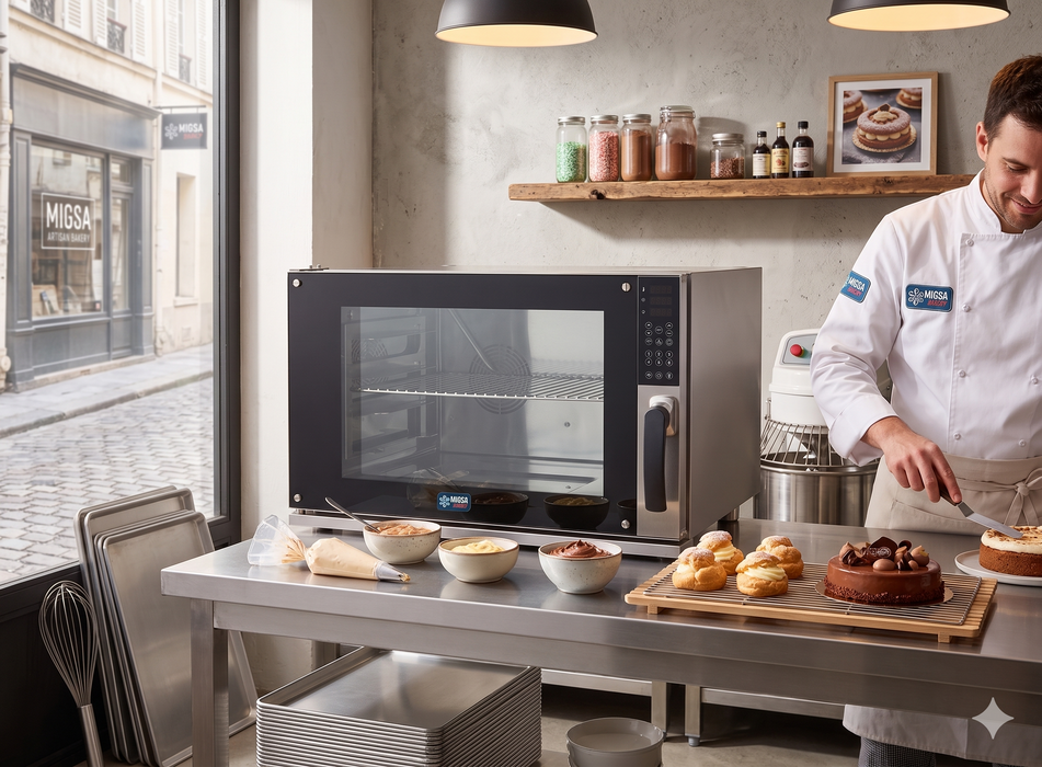 Horno de Conveccion Select Digital Acero Inox 110L 220V Migsa HDM-800