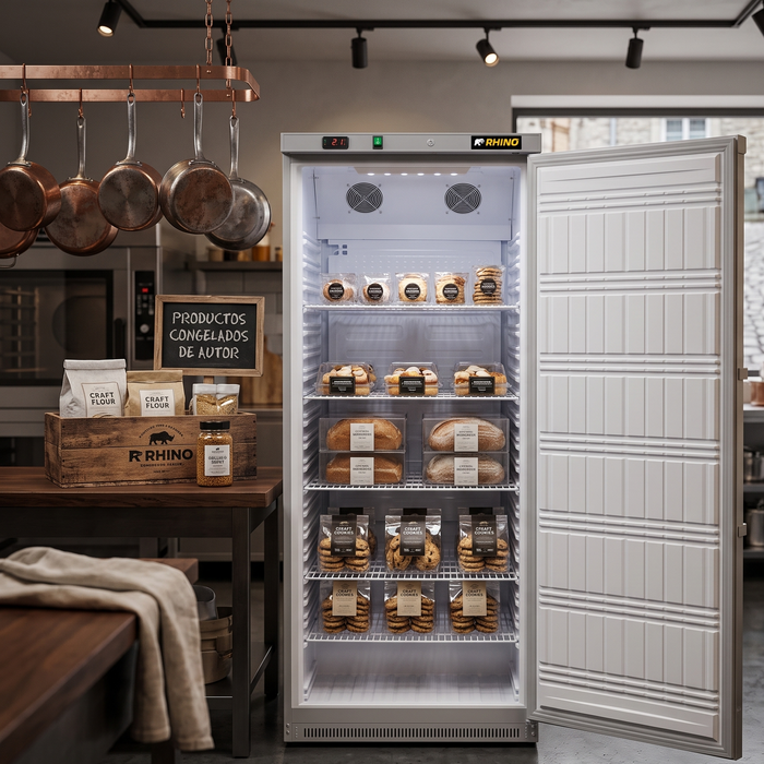 Refrigerador Vertical Puerta Sólida 19 Pies Rhino REVEAB-19S