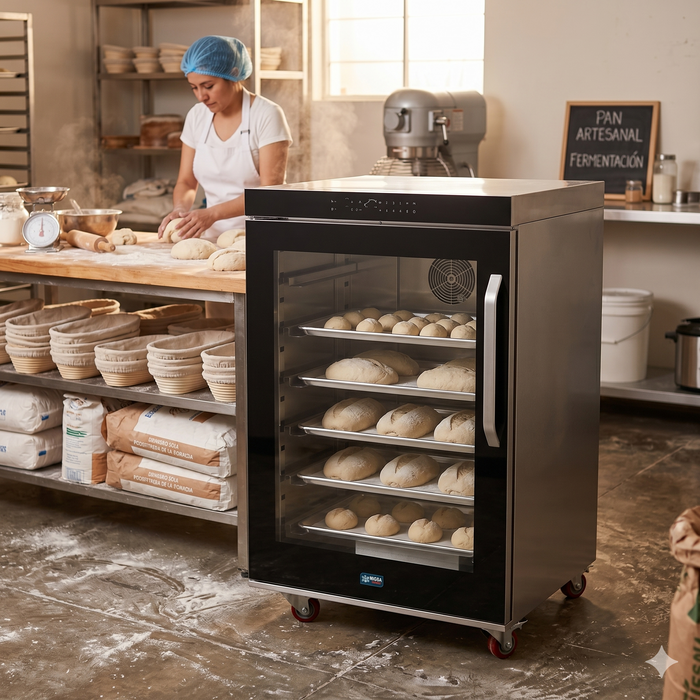 Fermentadora Select Digital Acero Inox 12 Charolas 60x40cm 120V Migsa FDM-800