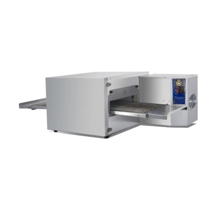Horno De Pizzas Eléctrico de Banda con Entrada ce 54cm (Tipo Impingement) Aire Caliente 9.5kw 220V Migsa HIPE-18